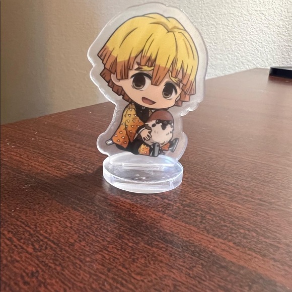 Demon Slayer Zenitsu Acrylic Mini Stand Anime - Picture 5 of 8